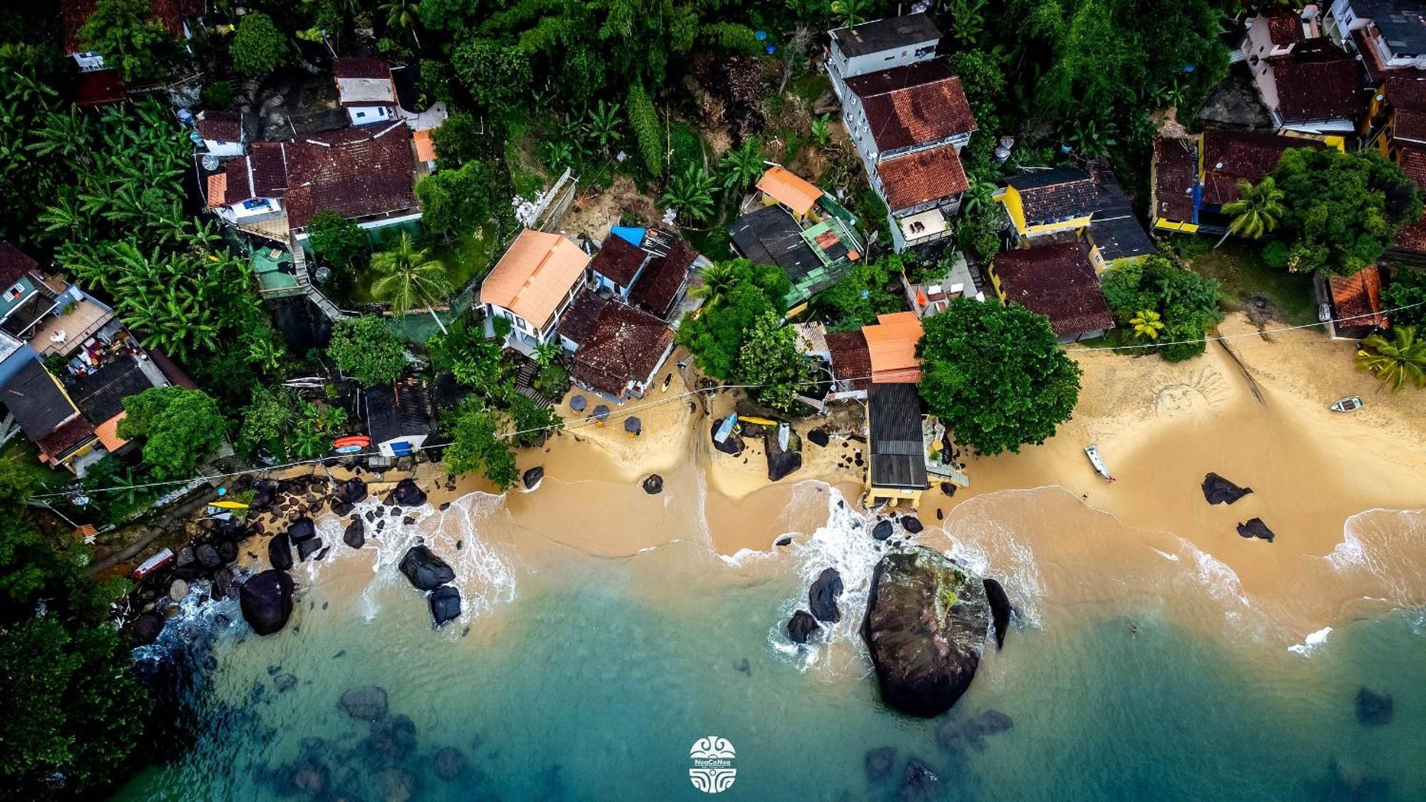 Praia de Araçatiba Pousada Canto Do Mar Ilha Grande מראה חיצוני תמונה