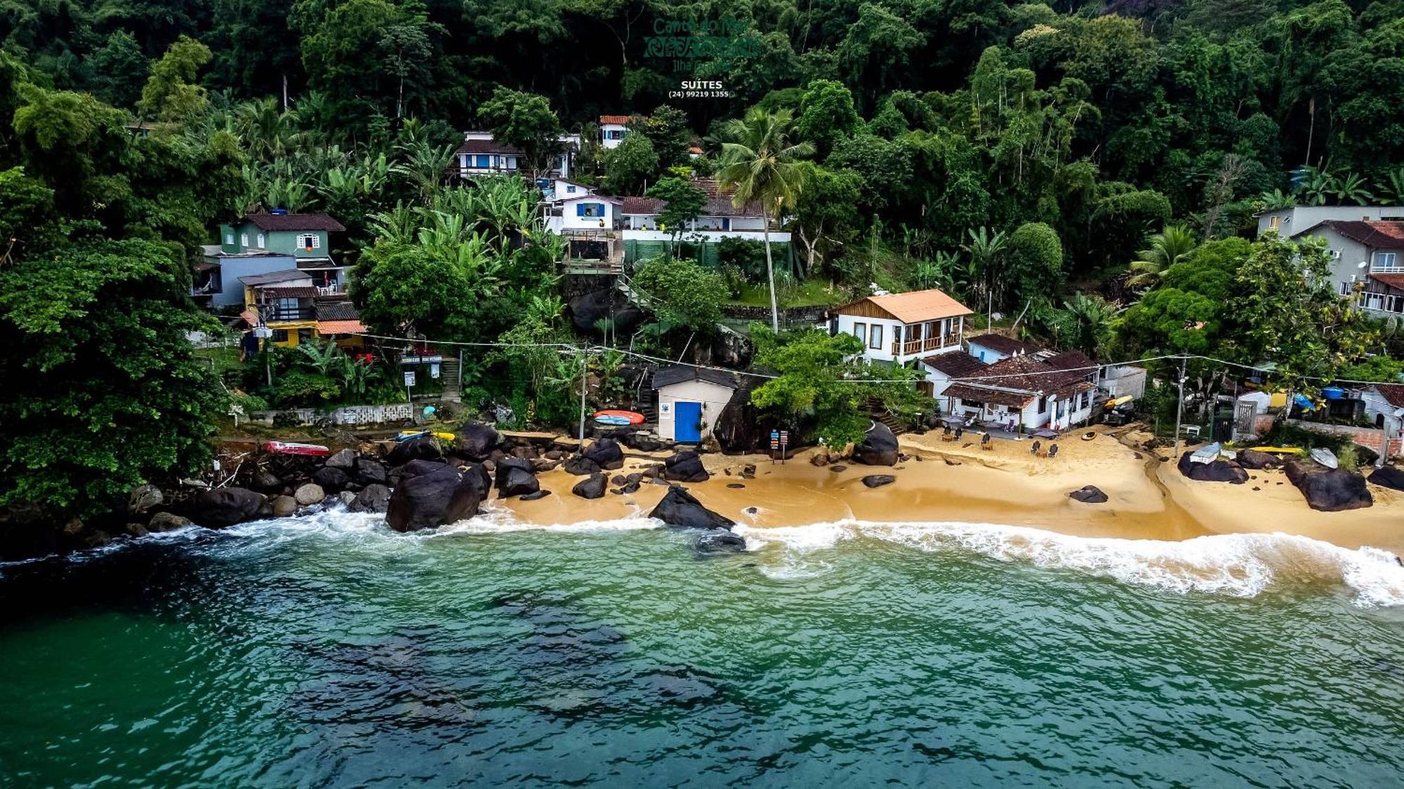 Praia de Araçatiba Pousada Canto Do Mar Ilha Grande מראה חיצוני תמונה